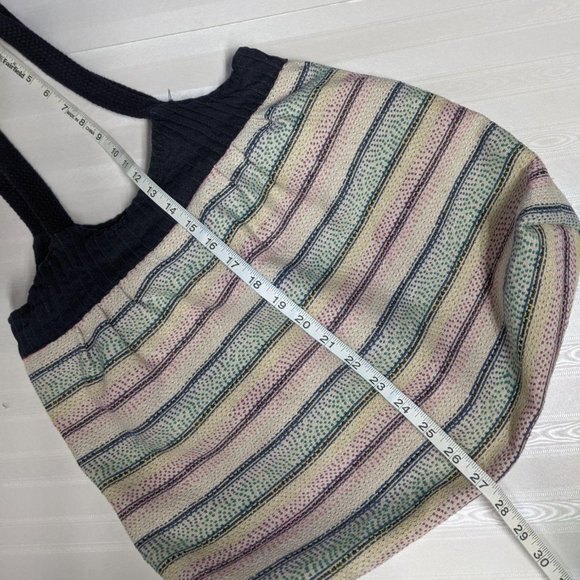 AEO American Eagle Outfitters Striped Shoulder Bag Everyday Shopping - Picture 7 of 10